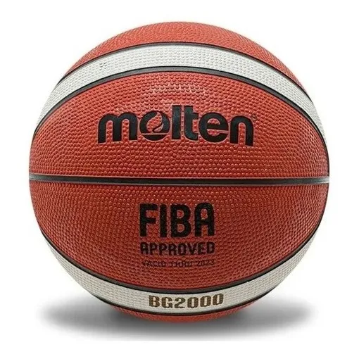 Balón Pelota Basketball Molten Bg2000 Color Naranja