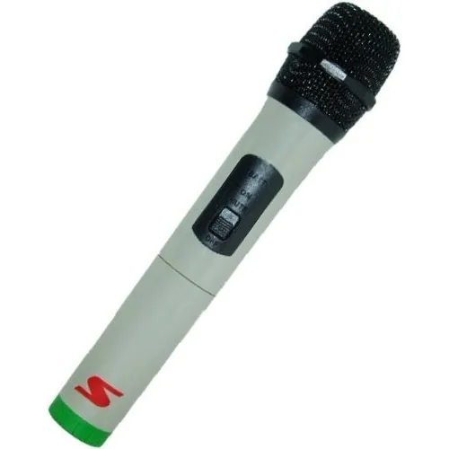 Micrófono De Mano Inalámbrico Universal Senon Moon SWM16U Dinámico Cardioide Ideal P/ Eventos Karaoke Conferencia Presentaciones.