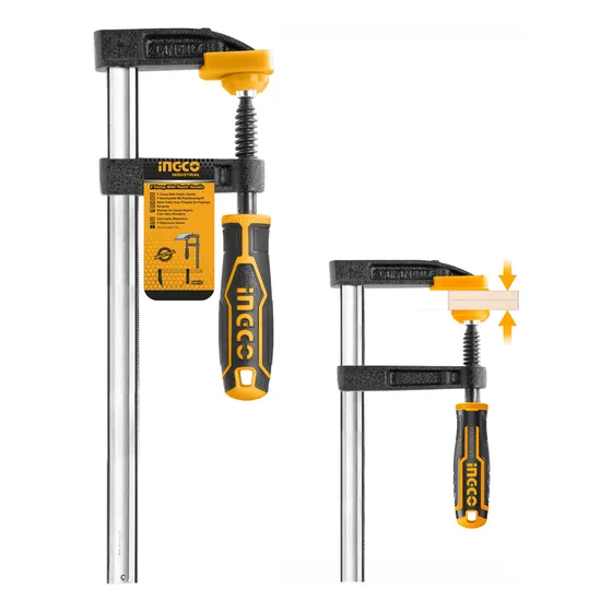 Prensa Sargento Tipo F 80x300mm Carpintero Autoajustable 