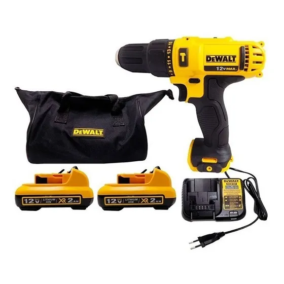 Paraf / Furad Impacto 3/8'' 12v 2 Bateria Dcd716d2 Dewalt