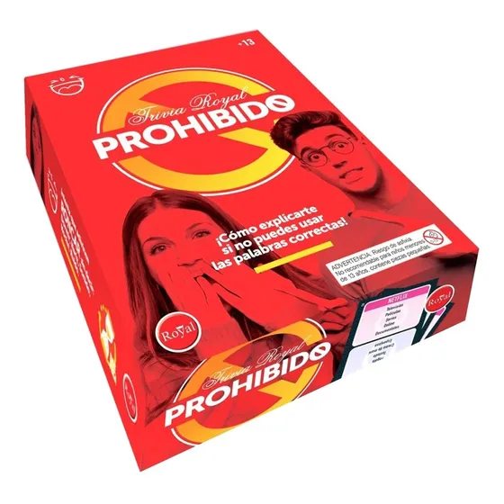 Juego De Mesa Trivia Royal Prohibido +13 En Caja Febo