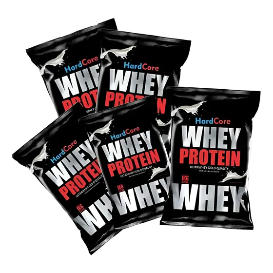 5 Whey Protein Hardcore Nutrition Proteina De 1kg