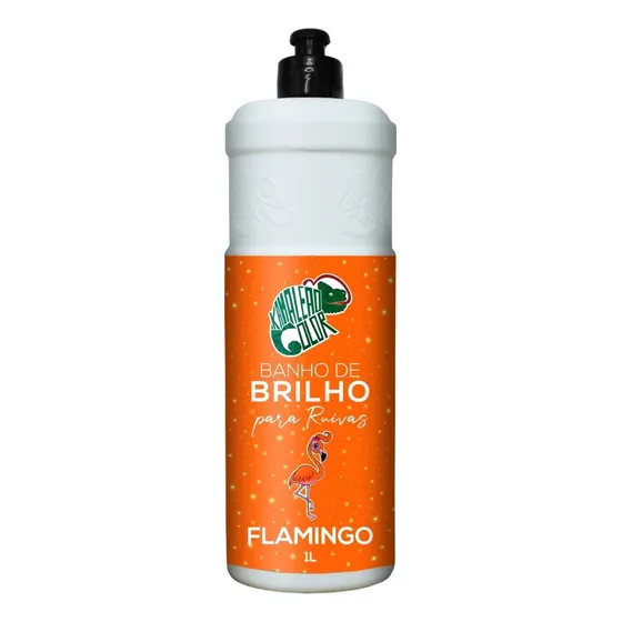 Kit Tintura Kamaleão Color Banho de brilho Tom Flamingo Para Cabelo