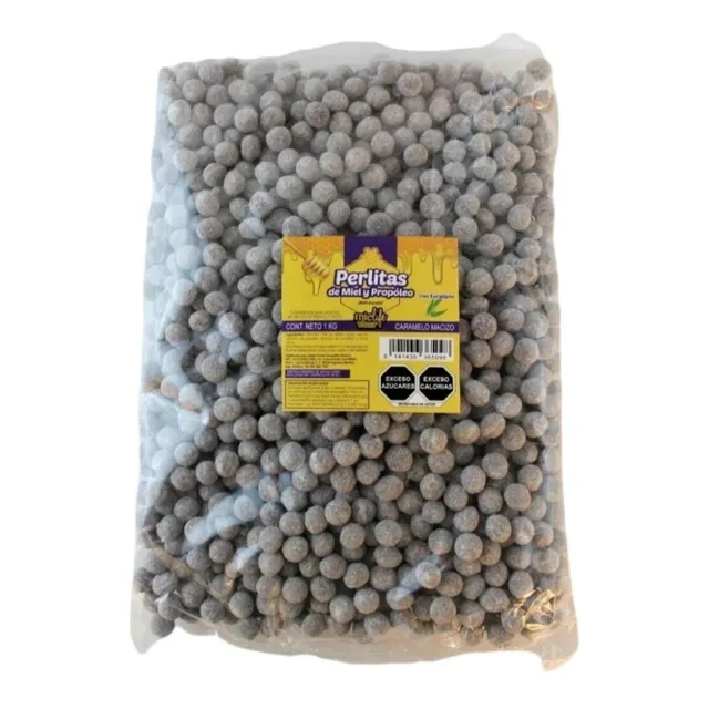 Caramelo Perla Miel  Propoleo Y Eucalipto 1 Kg Mielife