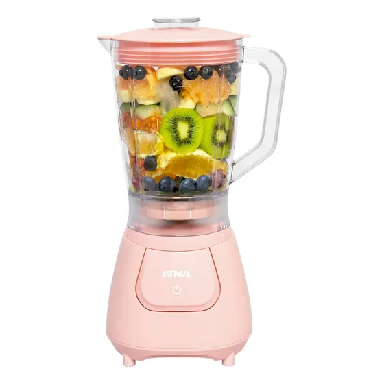 Licuadora De Vaso Atma Lv24p0ap 1.25l 500w Color Rosa