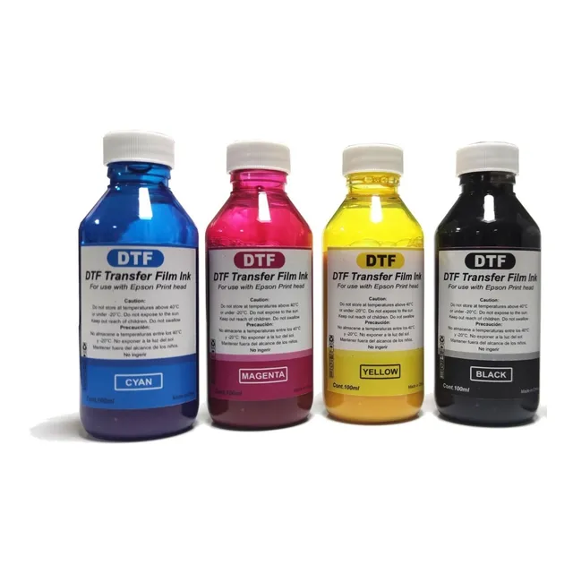 Ibepsa Kit Dtf 125ml Cmyk 4 Unidades Tinta Impresora