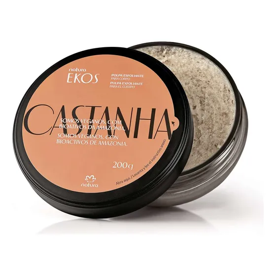 Pulpa Exfoliante Corporal Castaña  Natura