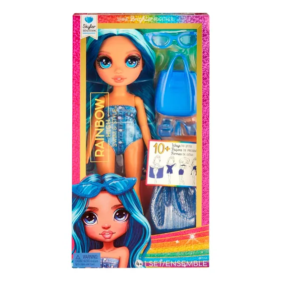 Rainbow High Swim Y Style Muñeca Coleccionable 27 Cm