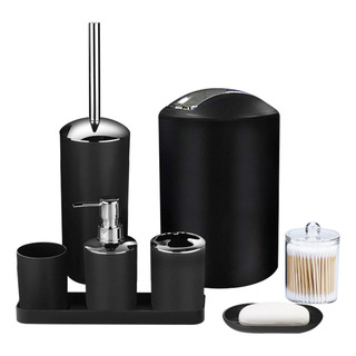 Juego De Accesorios Para Baño Artículos De Tocador 8 Piezas Juego De Accesorios Para Baño Artículos De Tocador 8 Piezas