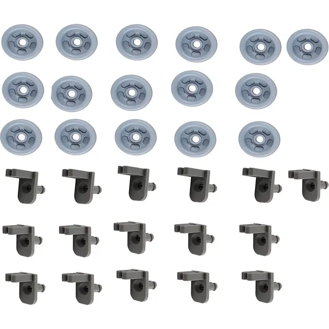 Podoy Lavaplato Rueda Para Ge Perfil Inferior Rack Kit 8pc