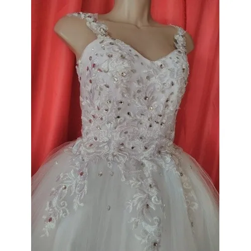 Vestido 15 Tul Blanco