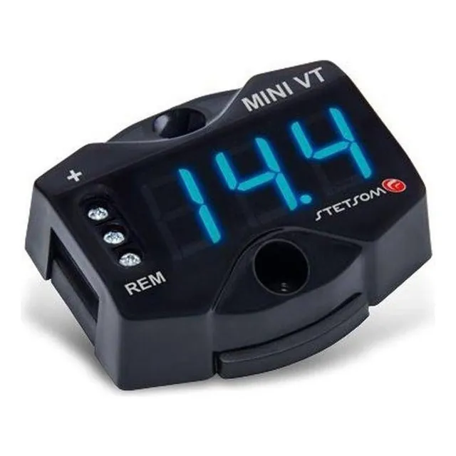 Voltímetro Digital Stetsom Mini Vt Som Automotivo