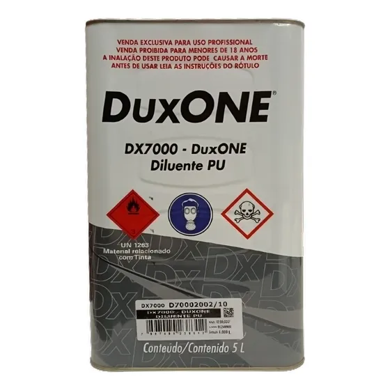 Duxone Diluyente P.u. Premium Dx7000 5 Lts Centrocolor