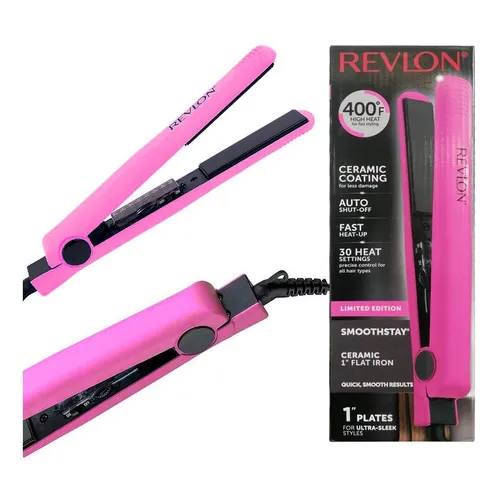 Plancha De Cabello Revlon Profesional Cerámica Smoothstay