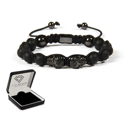 Pulsera Para Hombre Cráneo Calavera Mod 06 Diámetro 6 " Largo 6 cm