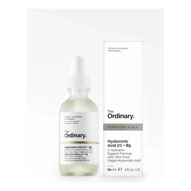 Suero Serum The Ordinary Ácido Hialurónico al 2% + Vitamina B5 - De uso Diario para día y noche - Hidatante - 60ml