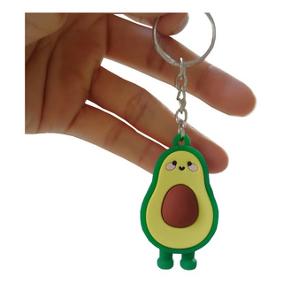 Llavero 3d Con Forma De Aguacate De Green Simulation, Muñeca Llavero 3d Con Forma De Aguacate De Green Simulation, Muñeca