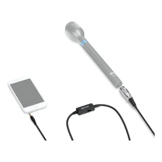 Cable Plug Para Micrófono De 3.5mm A Xlr Boya Bca6