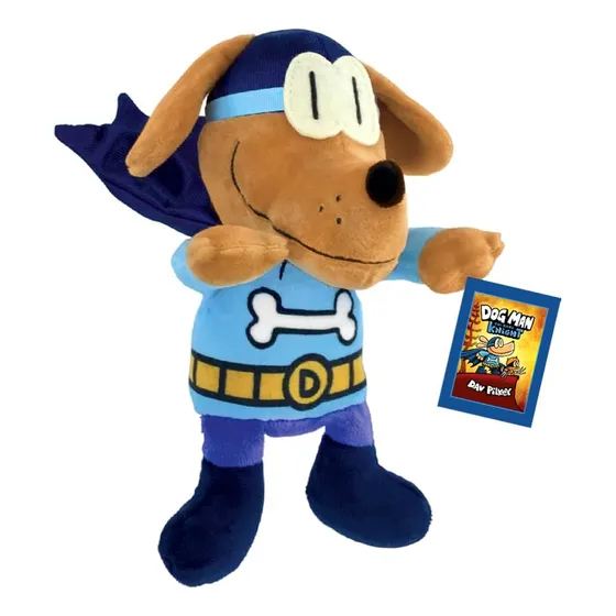 Peluche Dog Man Bark Knight, Merrymakers, 9 Pulgadas, Serie