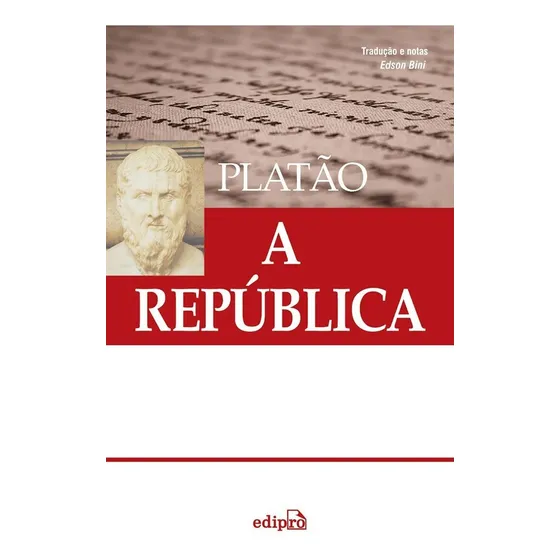 A República, de Platón. Editorial Edipro, capa mole, edição 3 em português, 2019