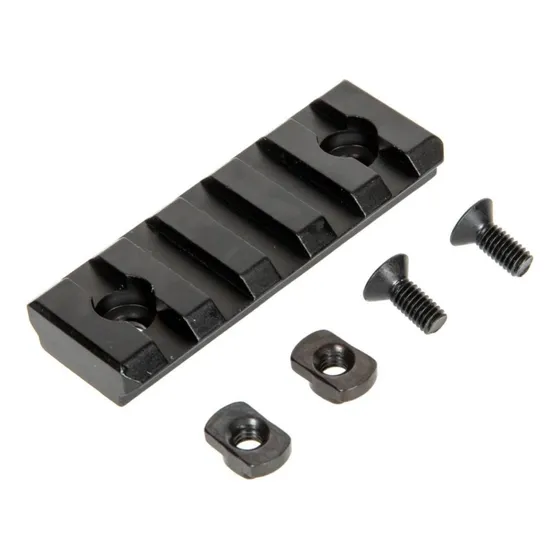 Trilho Para M-lok Em Metal P/ M4 T4 Carabinas Airsoft