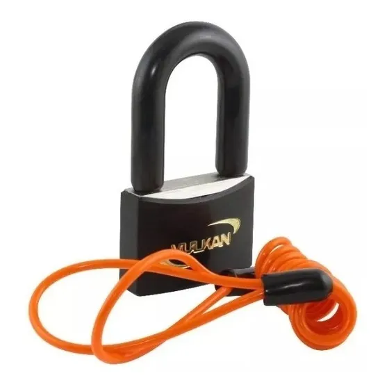 Candados Cisa De Arco Para Motos Vulkan 64 Mm Con 3 Llaves