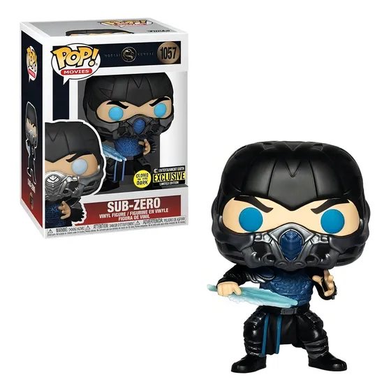 Funko Pop! Mortal Kombat - Sub Zero - Exclusivo Alumbra 