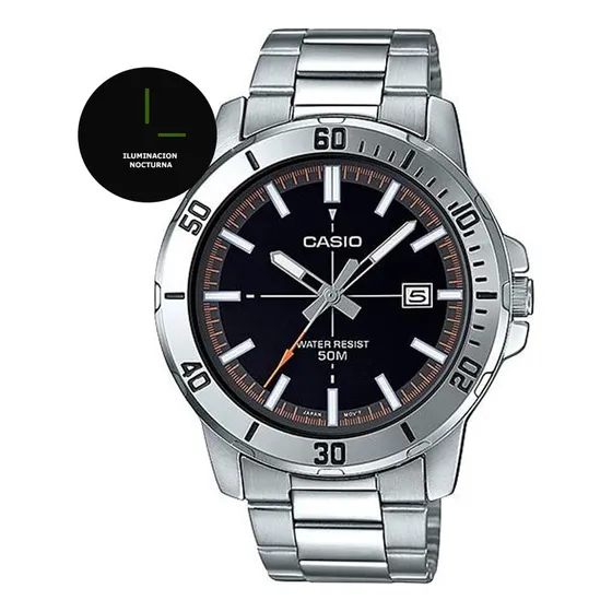 Reloj De Pulsera Casio Dress Mtp-vd01d-1e2 Original