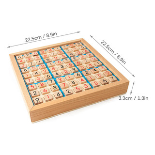 Juego De Rompecabezas De Madera Para Sudoku, Drawer Math Bra Juego De Rompecabezas De Madera Para Sudoku, Drawer Math Bra
