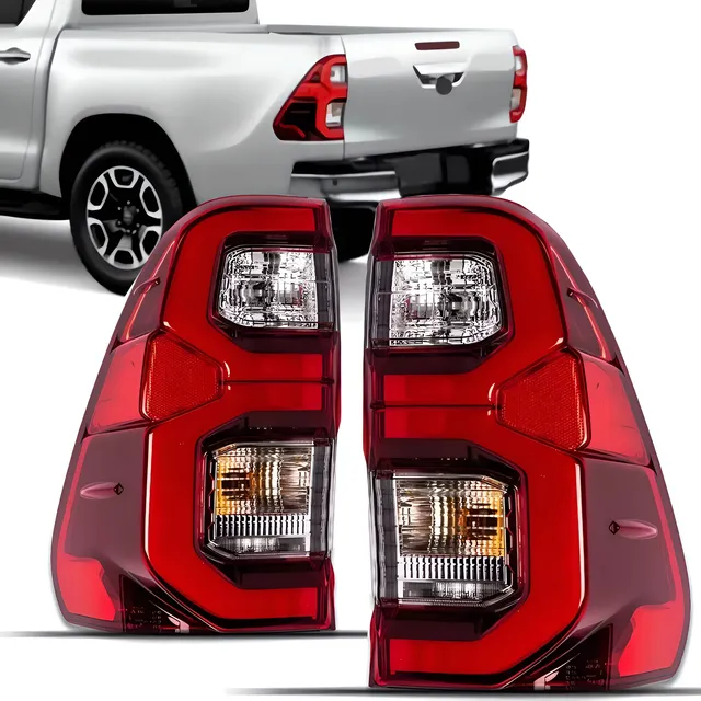 Par Lanterna Traseira Hilux Srv  Srx 16 17 18 19 20 21 22 23