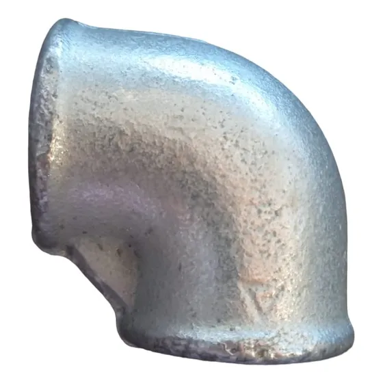 Codo Hierro Galvanizado 90° Hembra Hembra De 3/4 Pulgadas