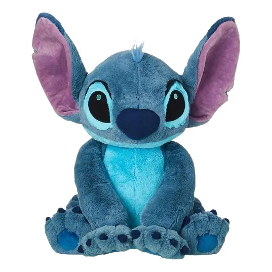 Pelúcia Pelucia Stitch Disney Pelucia Azul Tamanho Médio