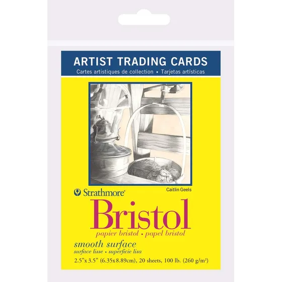 Strathmore 300 Series Bristol Artist Tarjetas De Intercambi.