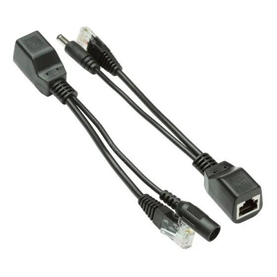 Poe Splitter Adaptador Poe Alimentación Camaras De Seguridad