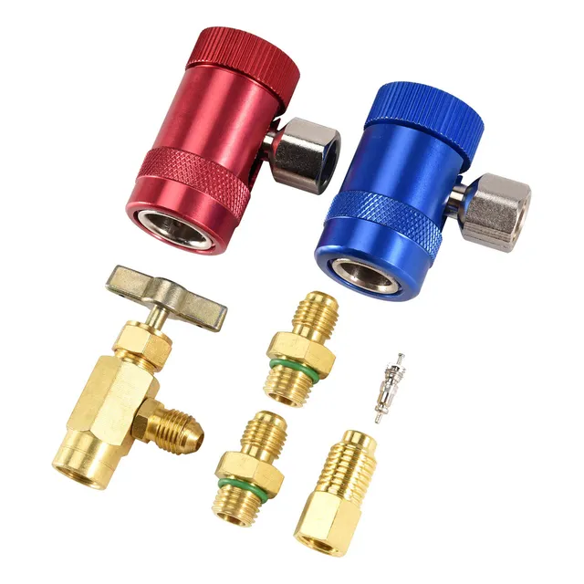 B Grifo Autosellante Para Latas R1234yf Con Adaptador De