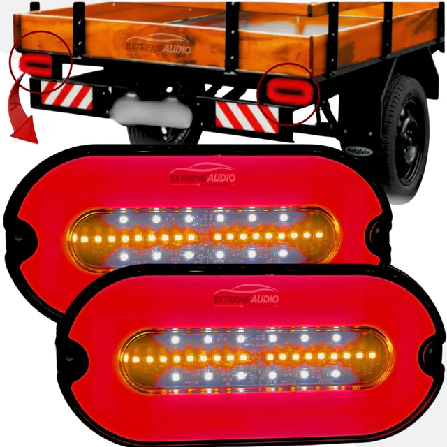 Lanterna Carretinha Smart Led Multifuncional Asx O Par