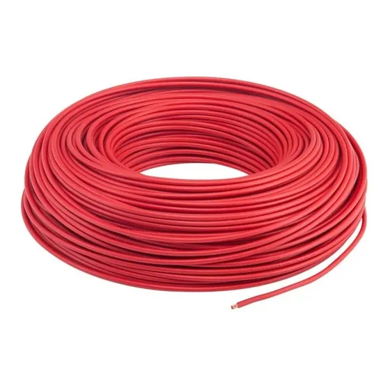Rollo Cable Numero 12 #12 100% Cobre 7 Hebras Rojo Negro 