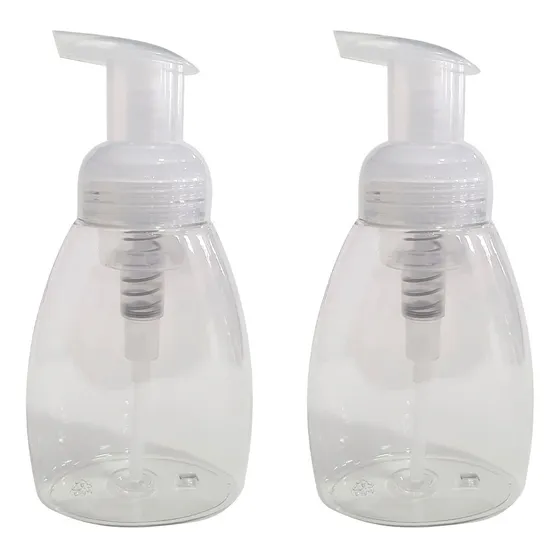 2 Frasco Espuma Pump P/ Sabonete Liquido 250ml