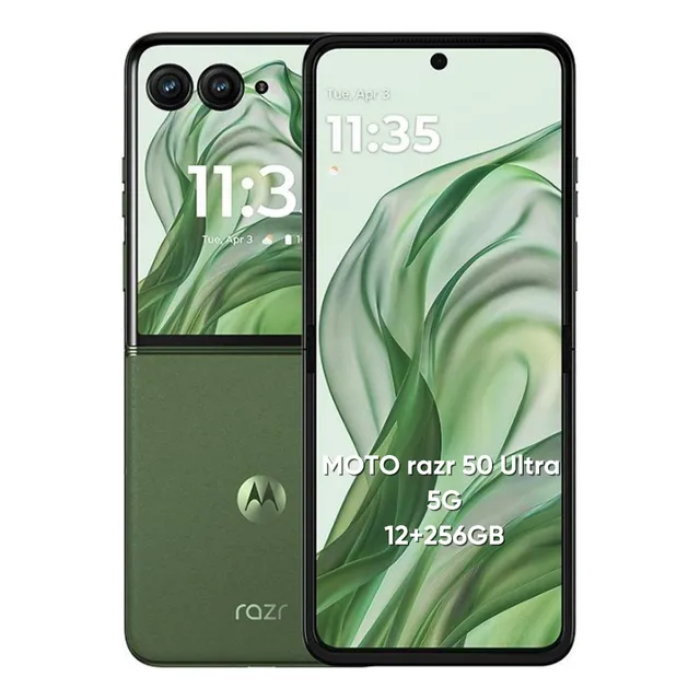 Motorola Razr 50 Ultra 5g Smartphone 12gb 256gb Dual Sim Teléfono Inteligente Plegable 165 Hz Con Nfc Verde