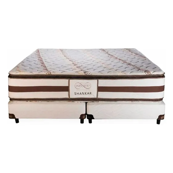 Conjunto Sommier Y Colchón Resorte Gani Shankar Pillow 200cm