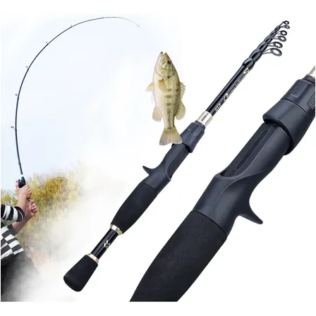 Carbono Telescopica Vara Para Carretilha Sougayilang 2,10m Ultra Leve 210cm Vara Para Carretilha