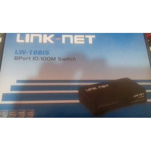 Fast Ethernet Switch 8 Port 10/100 M . Marca Link-net 
