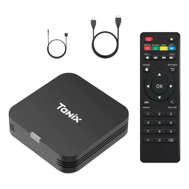 Tv Box Mini Tanix Tx1 Android 10.0 Allwinner H313 2.4g Wifi