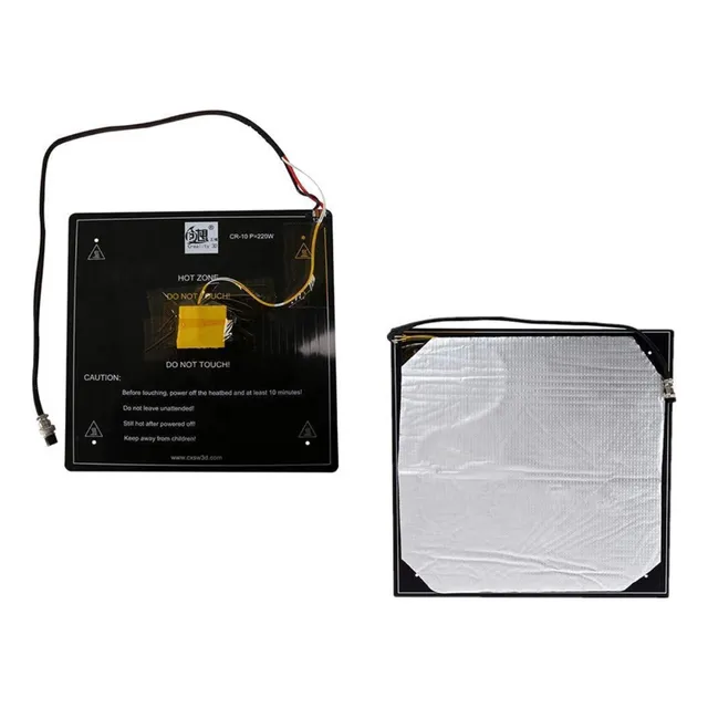 Cama Térmica Creality Cr10 De 12 V De Aluminio Con Cable Y A