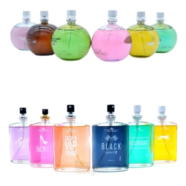 Kit 12 Perfumes 100ml Internacionais Revenda Atacado 12x Sem Juros
