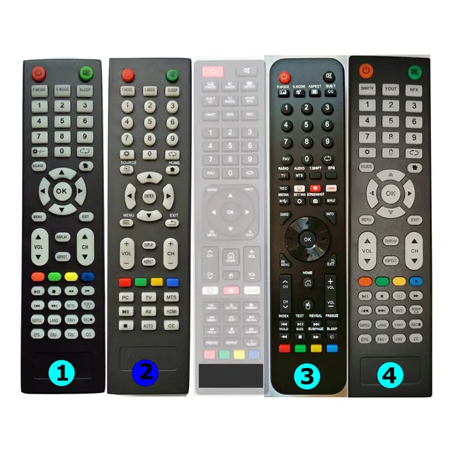 Control Remoto Para Led Smart Jvc Directo Y Especifico