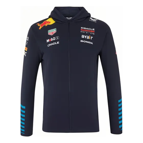 Suéter Com Capuz Oficial Red Bull Racing F1 2024 Verstappen