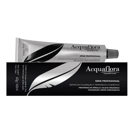  Acquaflora Coloração 60g - 6.31 Louro Escuro Bege Dourado