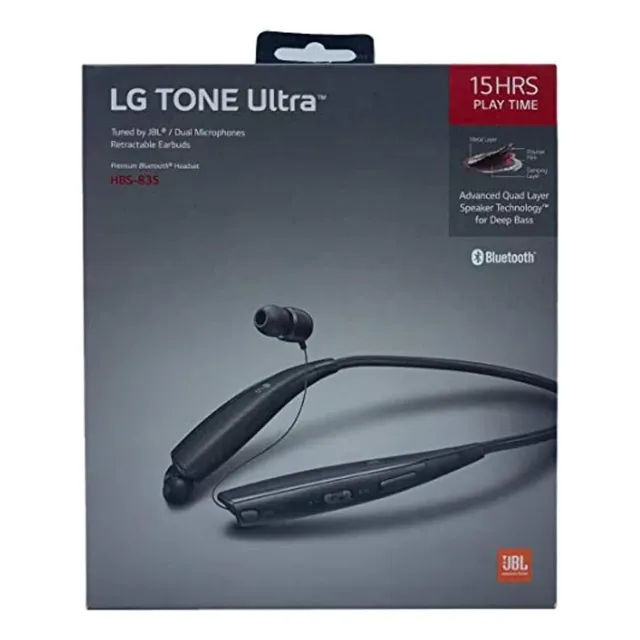 Audífonos LG Tone Ultra Hbs-835 Bluetooth Stereo Headset - W