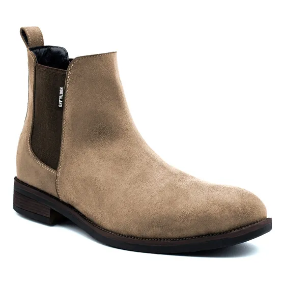 Botas Botin Chelsea Hombre Gamuza Casual Overland Boots